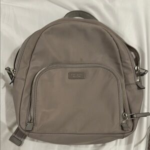 Kate Spade Gray Backpack